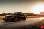 Lexus GS F Gloss Black on Vossen Wheels (HF-3) 2019 года